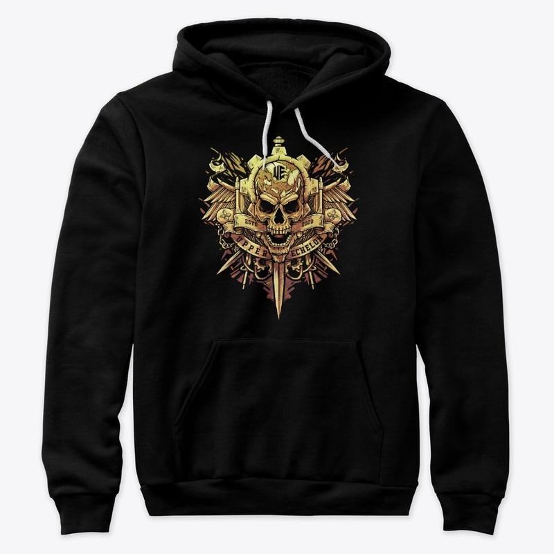 Golden skull