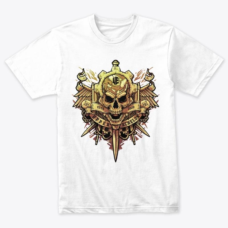 Golden skull